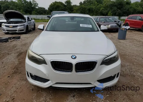 2014 BMW 228 I z USA, uszkodzony, nr VIN WBA1F5C50EVV99643